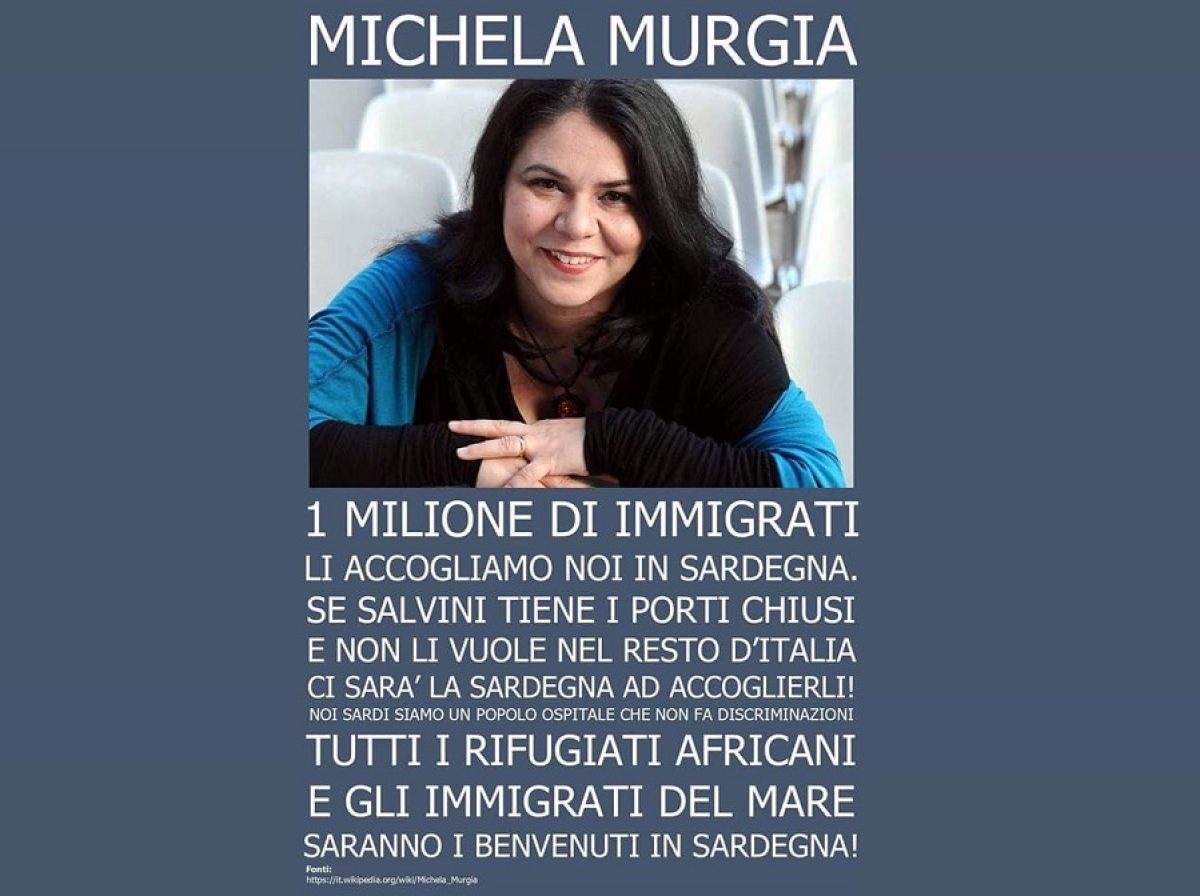 Insultata Michela Murgia da fan di Salvini: post mai pubblicato sugli  immigrati e meme ingannevole