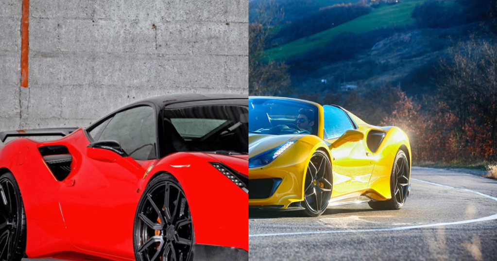 Il colore della Ferrari è il rosso o il giallo? Forse avete ragione entrambi