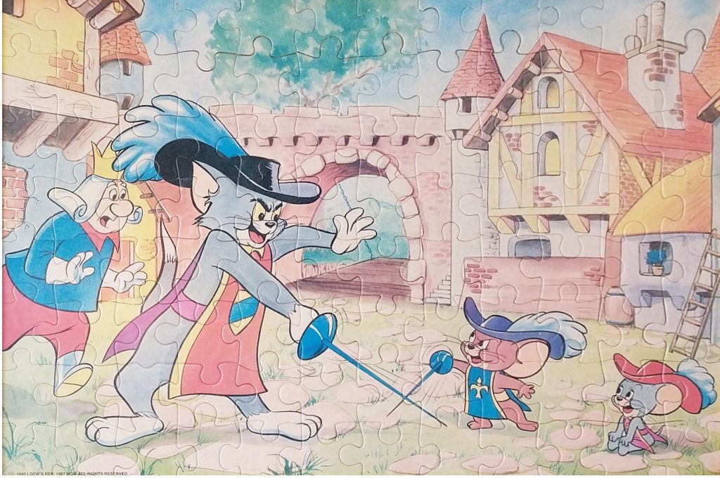 Puzzle vintage di Tom&Jerry