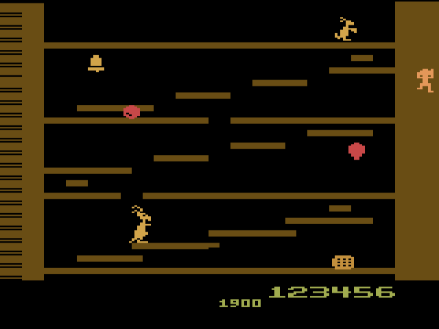 Kangaroo, gioco per Atari