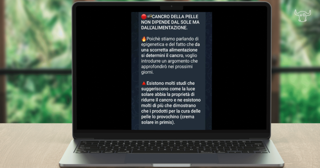 Per favore, ricordate che l'eccessiva esposizione solare causa il cancro (e non ascoltate chi dice il contrario)