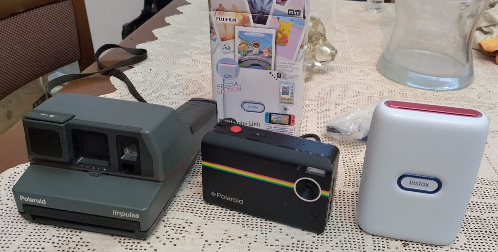 Impulse originale, Polaroid Z-Ink e stampante Instax