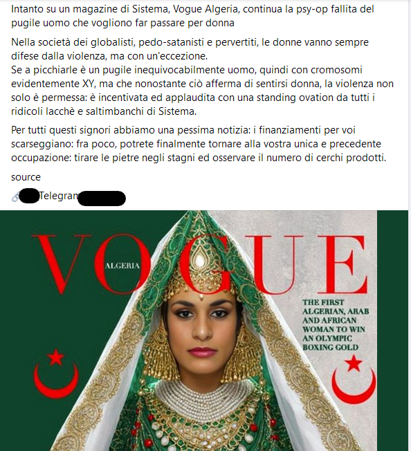 La copertina di Vogue con Imane Khelif è un falso (ma lei resta donna e campionessa)