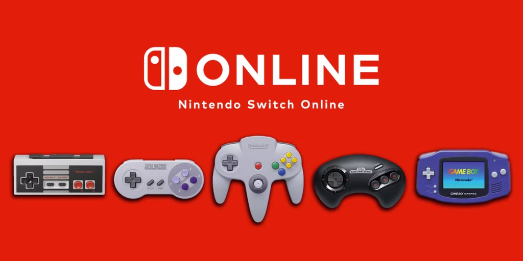 Card di Nintendo Switch Online, coi suoi cinque emulatori