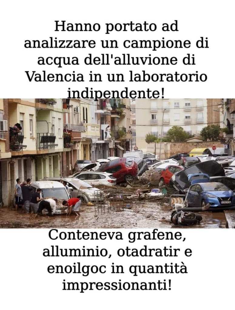 Il grafene nell'acqua a Valencia deriva da un post satirico (e sì, ci sono cascati)