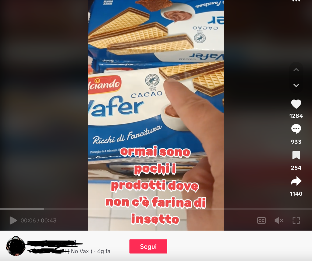 Non è vero che i Wafer Dolciando sono fatti con gli insetti perché hanno il simbolo della Rana