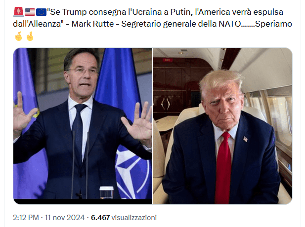 La NATO vuole espellere l'America, ma solo secondo i siti doppelganger