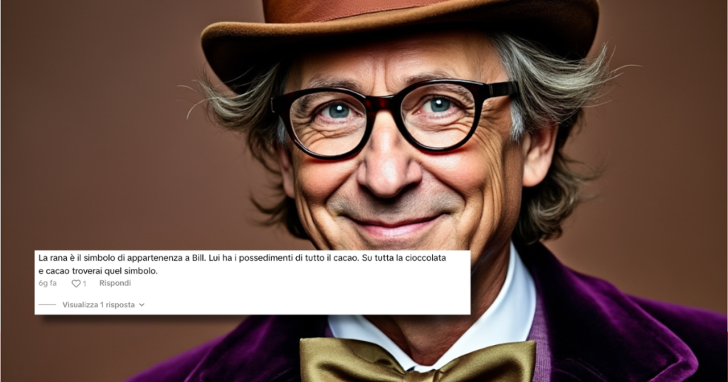  la fake news su Bill Gates possiede tutto il cacao del mondo