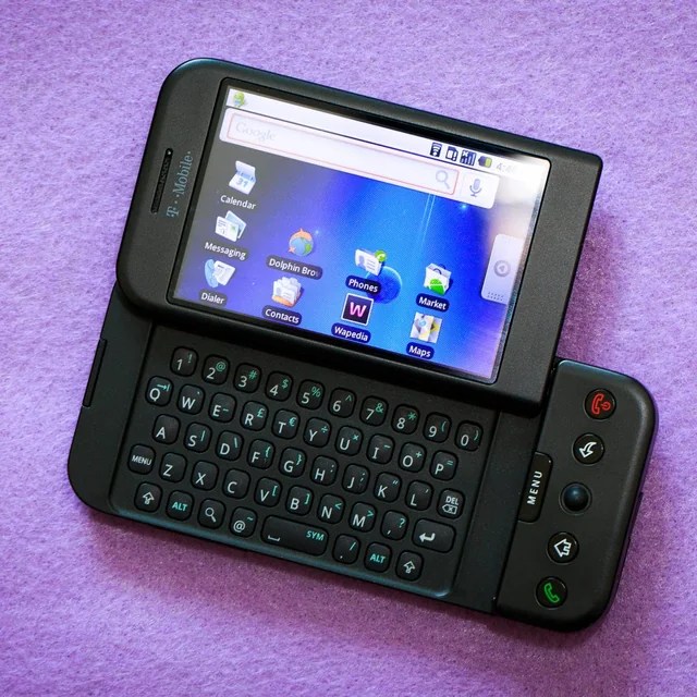 HTC Dream, il primo smartphone Android in commercio della storia