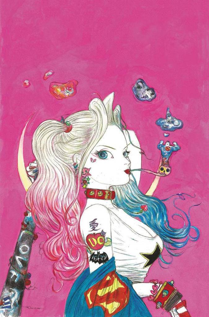 Amano disegna Harley Quinn