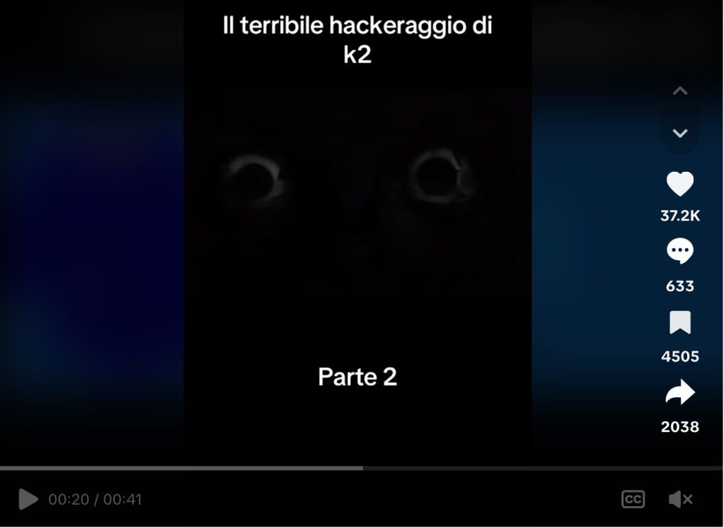 Il "terribile hackeraggio di K2" e le creeypasta che arrivano in Italia