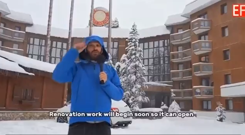 Non è vero che Zelensky ha comprato il Palace Des Neiges (del quale esiste un doppelganger)