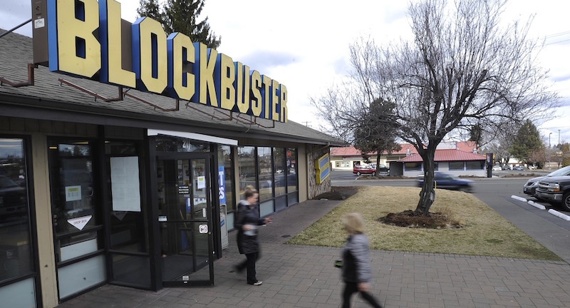 Il Blockbuster di Bend, in Oregon (Ryan Brennecke/Bulletin photo)