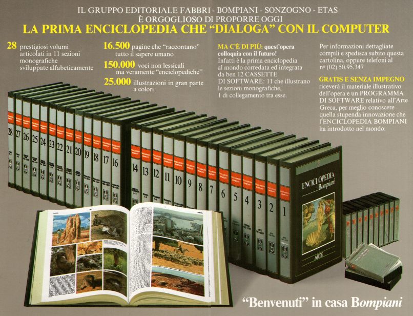 Enciclopedia Bompiani, fonte DumpClub64